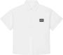 Dolce & Gabbana Kids T-shirt met logoplakkaat Wit - Thumbnail 1