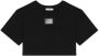Dolce & Gabbana Kids Katoenen T-shirt met logo Zwart - Thumbnail 1