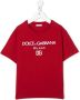 Dolce & Gabbana Kids T-shirt met logoprint Rood - Thumbnail 1
