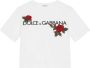 Dolce & Gabbana Kids T-shirt met logoprint Wit - Thumbnail 1