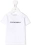 Dolce & Gabbana Kids T-shirt met logoprint Wit - Thumbnail 1
