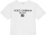 Dolce & Gabbana Kids T-shirt met borduurwerk Wit - Thumbnail 1