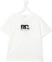 Dolce & Gabbana Kids T-shirt met logoprint Wit - Thumbnail 1
