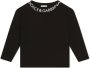 Dolce & Gabbana Kids T-shirt met logoprint Zwart - Thumbnail 1