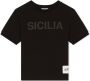 Dolce & Gabbana Kids Sweater met logoprint Zwart - Thumbnail 1