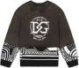 Dolce & Gabbana Kids T-shirt met logoprint Zwart - Thumbnail 1