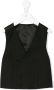 Dolce & Gabbana Kids tailored double-breasted waistcoat Zwart - Thumbnail 1