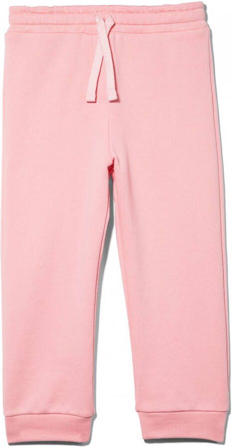 Dolce & Gabbana Kids Trainingsbroek met logoplakkaat Roze