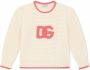 Dolce & Gabbana Kids Trui met geborduurd logo Wit - Thumbnail 1