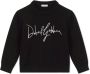 Dolce & Gabbana Kids Trui met geborduurd logo Zwart - Thumbnail 1