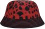 Dolce & Gabbana Kids Vissershoed met luipaardprint Rood - Thumbnail 1