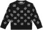 Dolce & Gabbana Kids Wollen trui Zwart - Thumbnail 1
