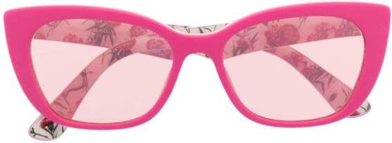 Dolce & Gabbana Kids Zonnebril met cat-eye montuur Roze