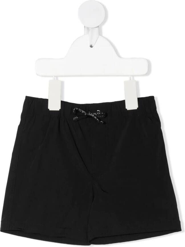 Dolce & Gabbana Kids Zwembroek met logopatch Zwart