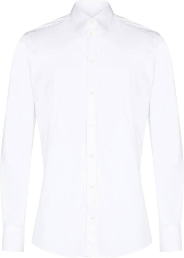 Dolce & Gabbana Klassiek overhemd Wit
