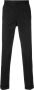 Dolce & Gabbana Chino met logo-label Zwart - Thumbnail 1