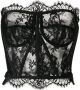 Dolce & Gabbana Bustier top met kant Zwart - Thumbnail 1