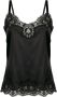 Dolce & Gabbana lace trim camisole Zwart - Thumbnail 1