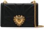 Dolce & Gabbana large Devotion crossbody tas Zwart - Thumbnail 1