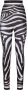 Dolce & Gabbana Legging met zebraprint Zwart - Thumbnail 1