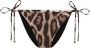 Dolce & Gabbana Bikinislip met luipaardprint Bruin - Thumbnail 1