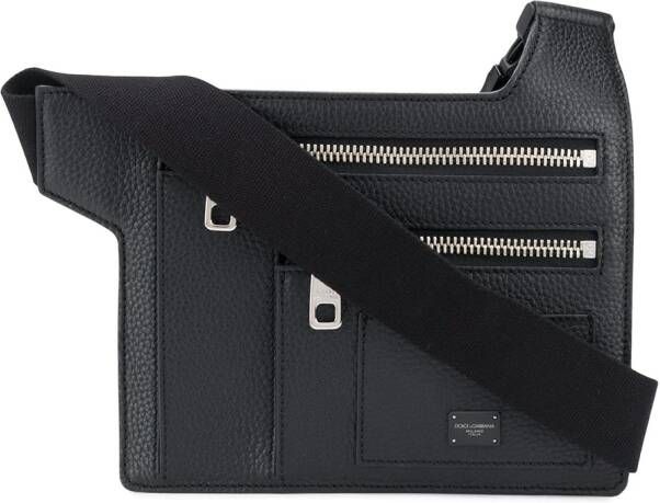 Dolce & Gabbana Leren heuptas Zwart