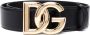 Dolce & Gabbana Leren riem Zwart - Thumbnail 1