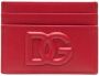Dolce & Gabbana Pasjeshouder met logo-reliëf Rood - Thumbnail 1
