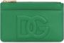 Dolce & Gabbana Portemonnee met logo-reliëf Groen - Thumbnail 1