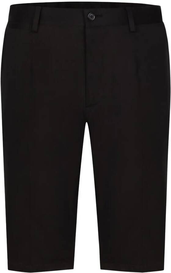 Dolce & Gabbana Shorts met geborduurd logo Zwart