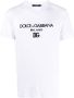 Dolce & Gabbana T-shirt met geborduurd logo Wit - Thumbnail 1