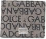 Dolce & Gabbana Portemonnee met logo jacquard Bruin - Thumbnail 1