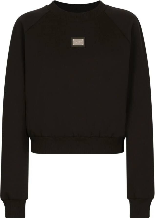 Dolce & Gabbana Sweater met ronde hals Zwart