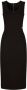 Dolce & Gabbana Geribbelde mouwloze midi-jurk Zwart - Thumbnail 1