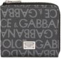 Dolce & Gabbana Portemonnee met logoplakkaat Zwart - Thumbnail 1