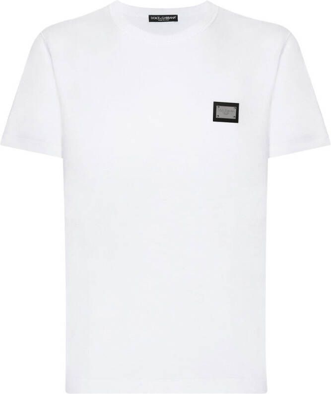 Dolce & Gabbana T-shirt met logo Wit