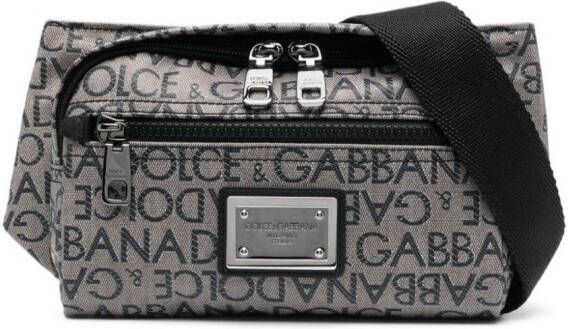 Dolce & Gabbana Heuptas met logoprint Bruin