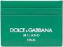 Dolce & Gabbana Pasjeshouder met logoprint Groen - Thumbnail 1