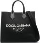 Dolce & Gabbana Shopper met logoprint Zwart - Thumbnail 1