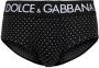 Dolce & Gabbana Slip met logoband Zwart - Thumbnail 1