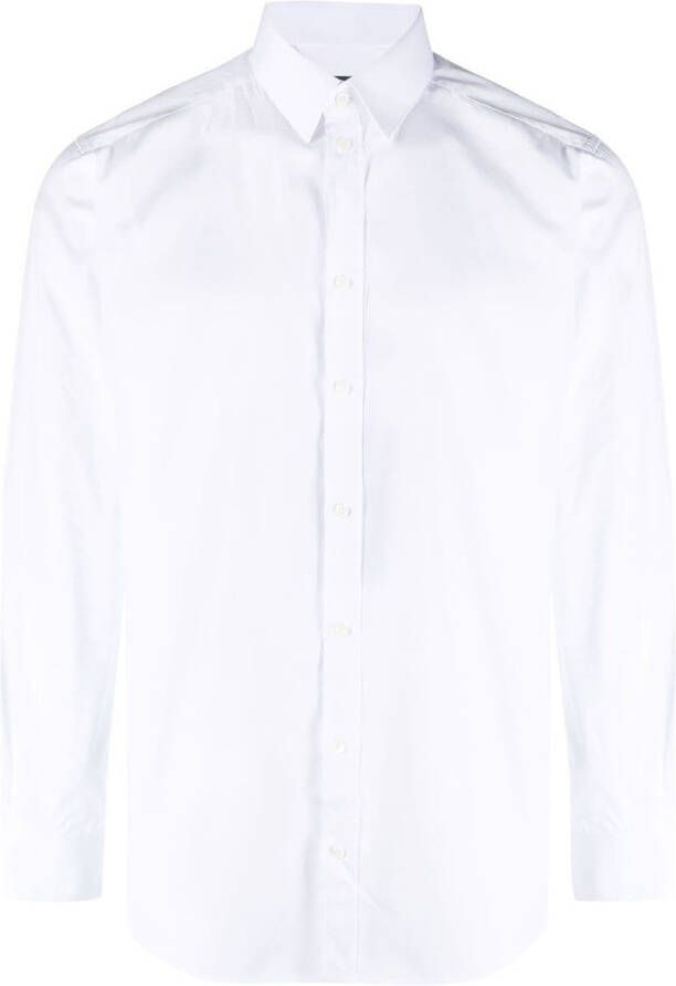Dolce & Gabbana Overhemd met knoopsluiting Wit