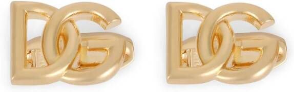 Dolce & Gabbana Manchetknopen met logo Goud
