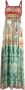Dolce & Gabbana Maxi-jurk met print Groen - Thumbnail 1