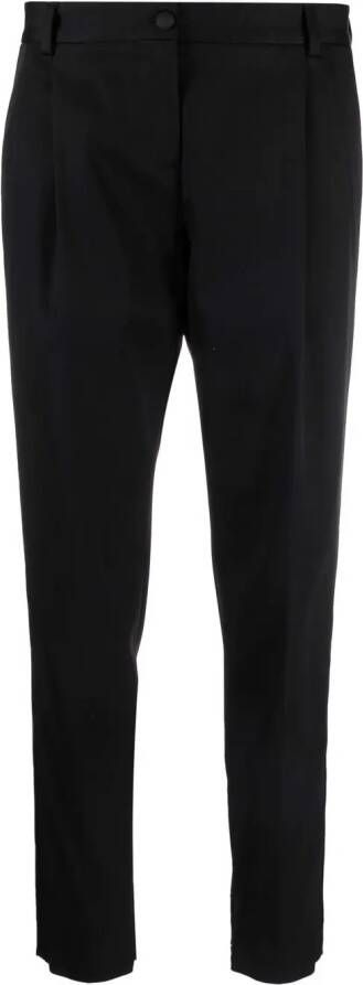 Dolce & Gabbana Mid waist pantalon Zwart