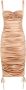 Dolce & Gabbana Midi-jurk met ruches Beige - Thumbnail 1