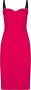 Dolce & Gabbana Midi-jurk Roze - Thumbnail 1