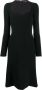 Dolce & Gabbana Midi-jurk Zwart - Thumbnail 1