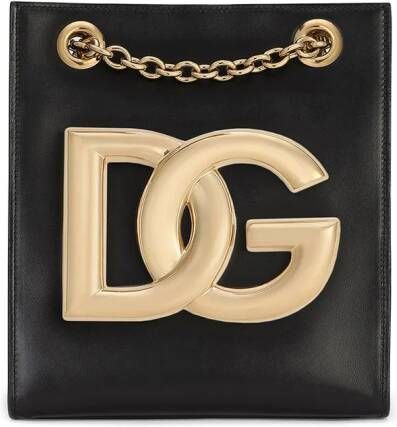 Dolce & Gabbana Millennials schoudertas met logo Zwart