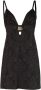 Dolce & Gabbana Mini-jurk met brokaat Zwart - Thumbnail 1