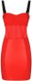 Dolce & Gabbana Mini-jurk met korset Rood - Thumbnail 1